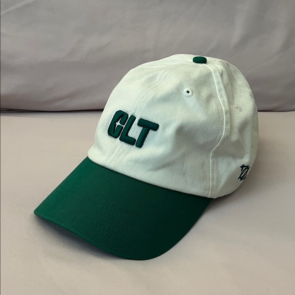 White and Green UNC Charlotte Baseball Cap